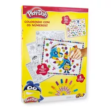 Brinquedo Play Doh Artes Colorindo Com Numeros Da Fun 77881