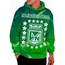 Buzo Chompa Sudadera Hoddie Saco Atletico Nacional Fc