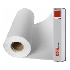 Rollo Papel Recubierto Mate Impresión Kronaline Ke036 Blanco N2 .61x25