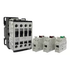 Contactor Tripolar Weg 9 Amperes Bobina 220v Cwm9 2na 2nf