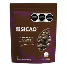 Chocolate Semiamargo 51.8% Cacao Sicao 1 Kg Barry Callebaut