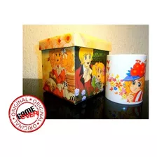 Taza Y Estuche De Madera, Modelo Candy Candy Con Envio