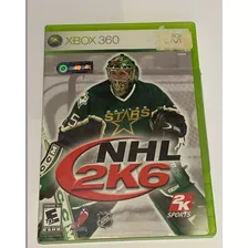 Juego Xbox 360 Disco Fisico Original - Nhl Hockey 2k6