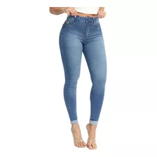 Calça Jeans Feminina Preta Skinny Biotipo C/elastano Premium
