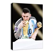 Cuadros Decorativos Modernos Para Sala Fútbol Lionel Messi 