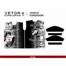 Arte Vetor Camisa Vasco Torcedor - Favela Vascaíno