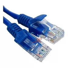 Cabo De Rede 2m Ethernet Rj45 Lan Cat5e Azul C/ 2 Metros