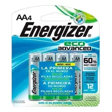 Pilas Advanced Energizer Aa X4 Febo