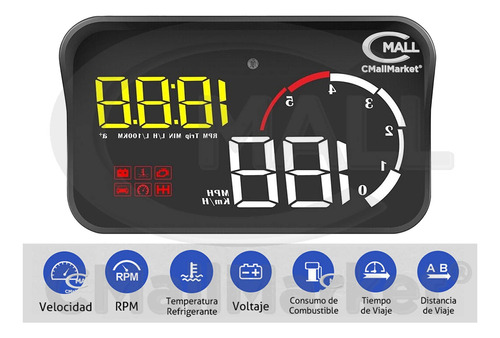 Monitor Obd2 Temperatura Chevrolet Cobalt Sail Spark Sonic Foto 2