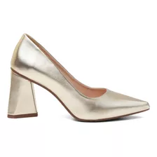 Scarpin Feminino Sapato Feminino Salto Grosso Envio Rápido