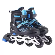 Patins In Line Ajustável 28-32 / 32-36 / 36 A 40 + Led