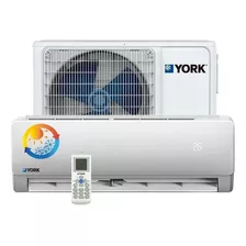 Aire Acondicionado York Mini Split Inverter Frío/calor 18000 Btu Blanco 220v Yhke18zj6axborx