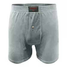 Calzoncillo: Boxer De Jersey Liso Con Botón / Primus / T. Xl