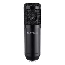 Micrófono Newvision Nw-700 Condensador Cardioide Color Negro