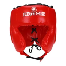 Cabezal Beatboss Pomulo Orejera Rojo Boxeo Kick Boxing Pelea
