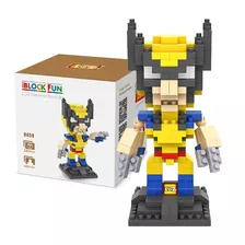 Wolverine X-men Loz 240 Pcs Blocos De Montar Lego Importado