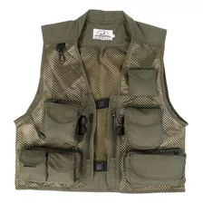 Mens Outdoor Fly Fishing Vest Colete Jacket Impermeável