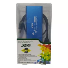 Caja Externa Case Disco Ssd M2 A Usb 3.0 + Cable + Atornilla