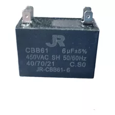 Capacitor Cuadrado Jr 6 Mf Mf 450v 