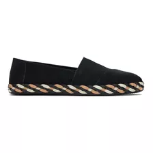 Alpargatas Toms Suede Black Mujer