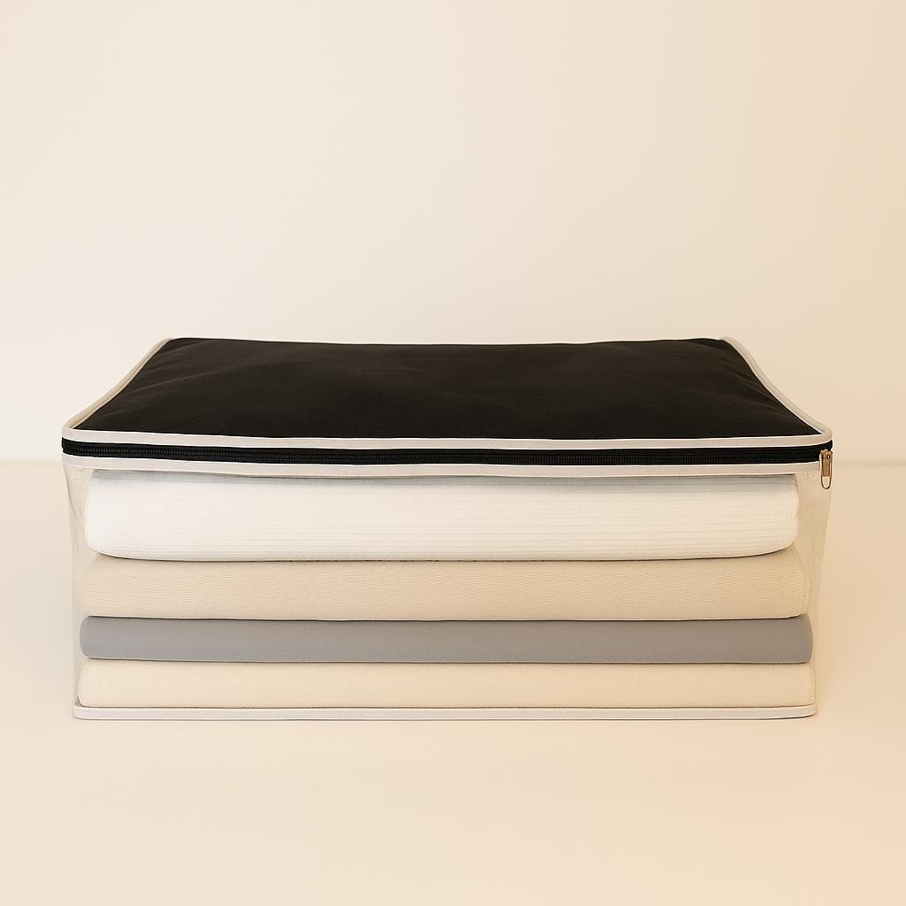 Funda Organizadora Ropa Frazada Guardado Visor Extra Grande