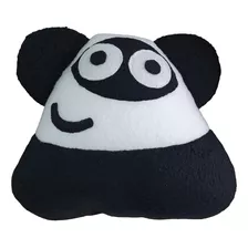 Pou Modelo Panda Elegante Argentina Artesanal C/u