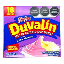 Duvalin Bisabor Fresa Vainilla 18 Pz