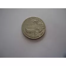 Moeda 25 Cents Quarter Dolar 2009 P Usa Estados Samoa