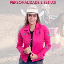 Jaqueta Feminina Sarja Country Premium Para Rodeio Top 