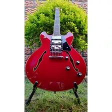 Guitarra Electrica Harley Benton 335 Cherry Custom 