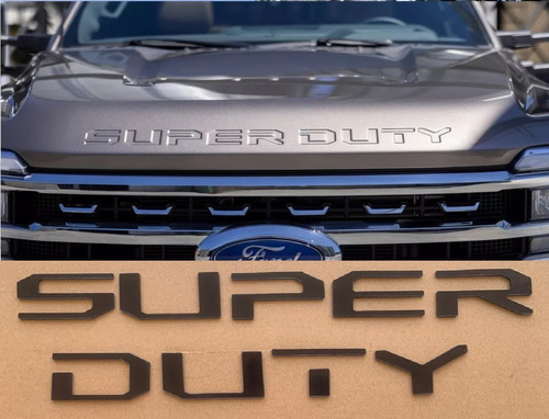 Letras Logotipo Cofre Ford Super Duty F- 250, 2023 Foto 2