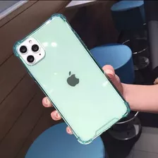 Carcasa iPhone 6g 6s Transparente De Colores Reforzada