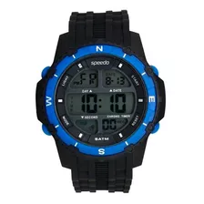 Relógio Masculino Speedo 81135g0evnp2 Preto E Azul 3