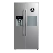 Heladeras James Side By Side Rj30 Inox Inverter Dispensador Color Gris