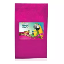 Megazoo Ração Para Aves Zoo Mix Papagaio Tropical 6kg