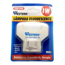 Lâmpada Fluorescente, Luz Guia 220v 1w - 10 Peças