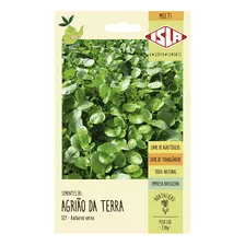  Sementes Agrião Da Terra 2,40g Isla Multi