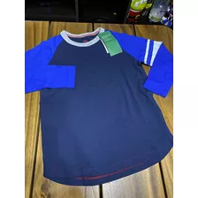 Remera Hm Manga Larga Niño