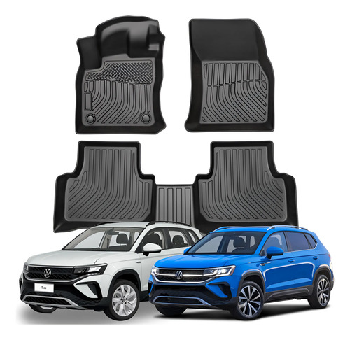 Cubre Pisos Calce Perfecto Volkswagen Taos - 3 Piezas