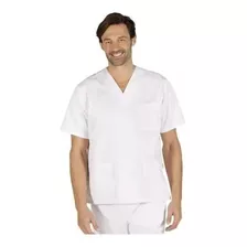 Scrubs Chaqueta Médica Cuello Camisa 100% Tafetán Y Drill