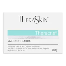 Sabonete Barra Antisséptico Theraskin Theracne Caixa 80g