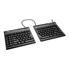 Teclado Ergonómico, Dividido Kinesis/negro Color Del Teclado 9 Inch Separation