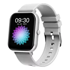 Smartwatch Zwear Zl54c Android Ios Tela De 1.83 Pol. Prata