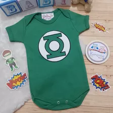 Body Bebê Temático Heróis - Body Mesversário Super Heróis