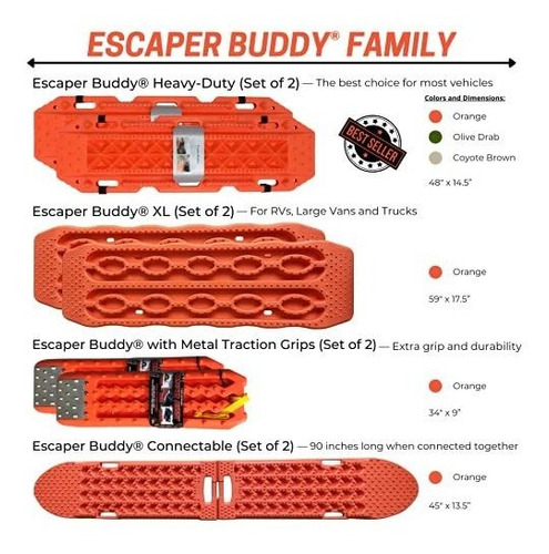 2 Esterillas De Extraccin Maxsa Escaper Buddy Para Vehculo Foto 6