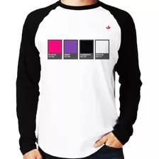 Camiseta Raglan Rock Color Guide Longa