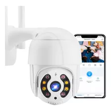 Cámara Robótica Ip Wifi 2mp 1080p Exterior Ptz 360° Zoom X4