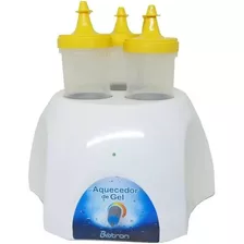 Aquecedor De Gel Condutor Ultrassom Estética Com 3 Frascos