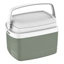 Caja Térmica Para Cerveza Y Bebidas, 5 Litros, Playa, Pesca, Acampada, Color Verde