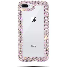 Funda Para iPhone 7 Plus | Transparente/brillante/glitter